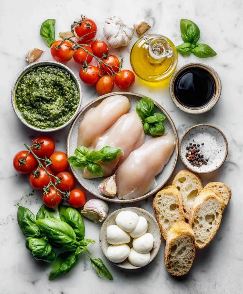 Pesto Bruschetta Chicken