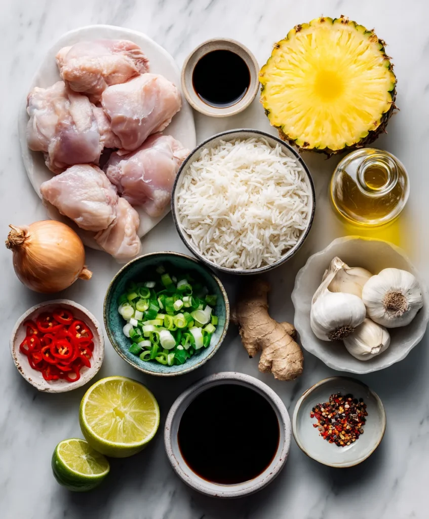 Pineapple Chicken Rice