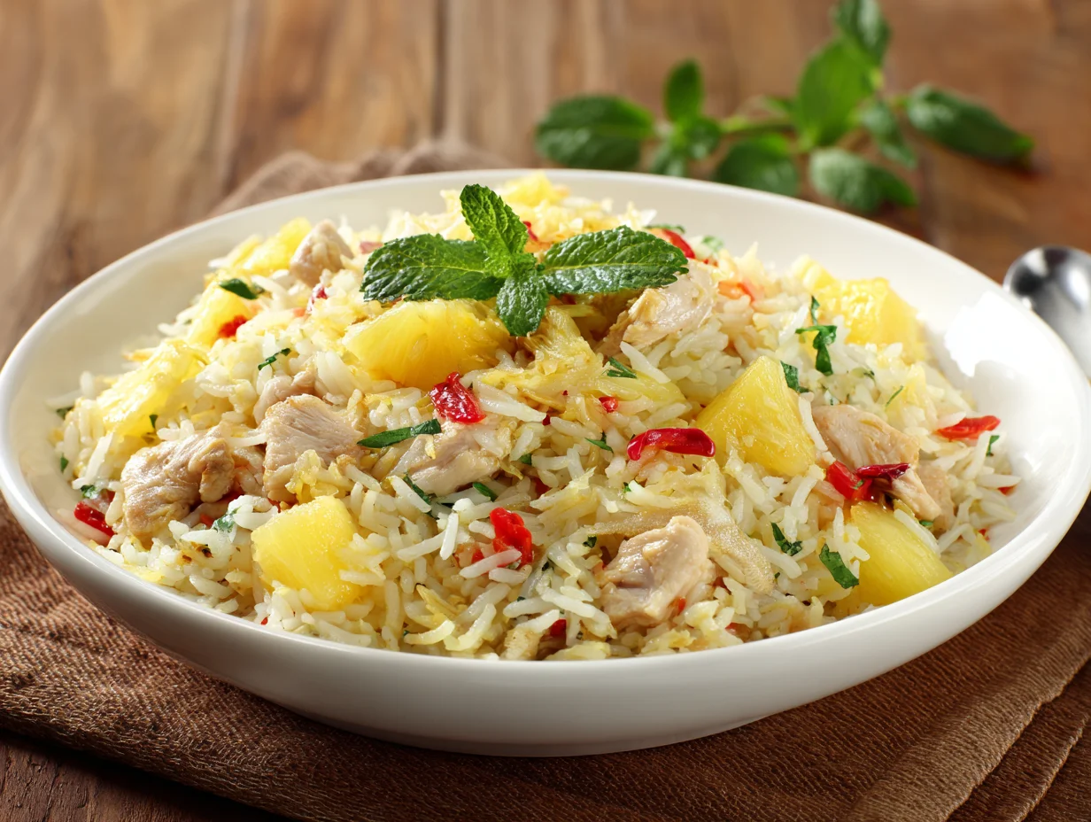 Pineapple Chicken Rice