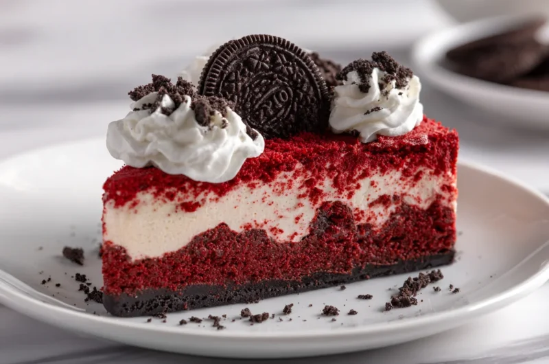 Red Velvet Oreo Cheesecake Recipe
