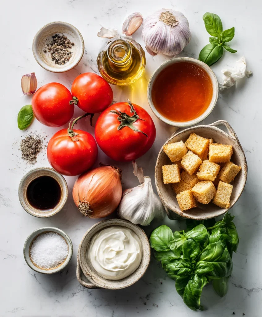 Roasted Garlic Tomato Soup