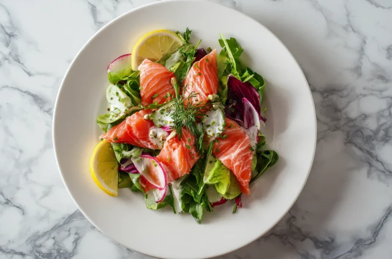 Light Salmon Salad Recipe