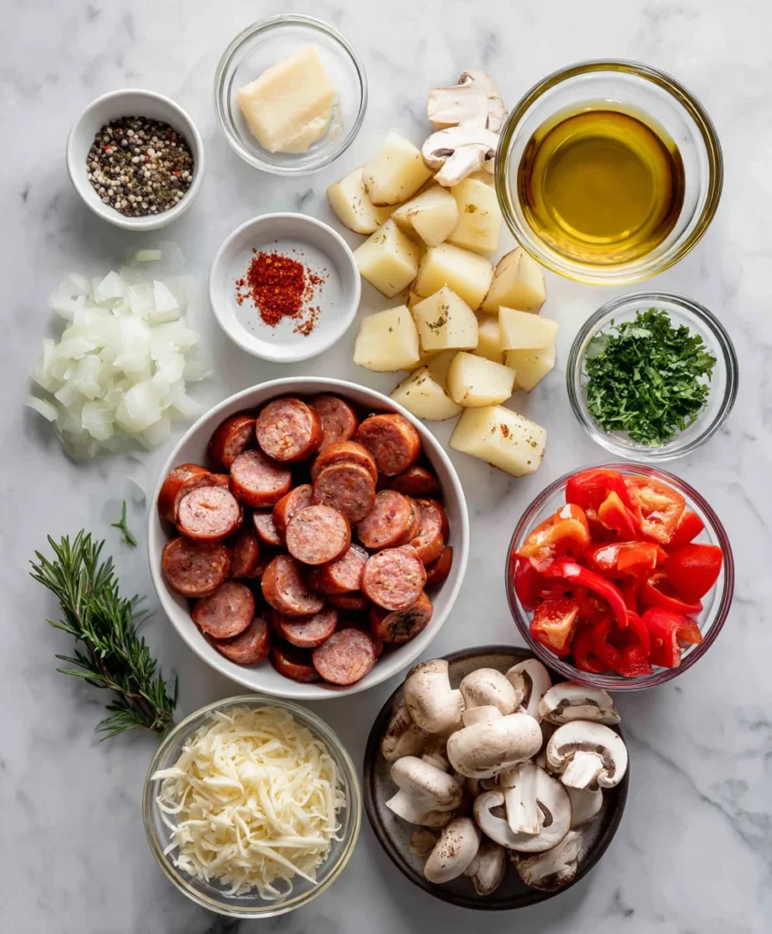 Sausage and Potatoes Skillet