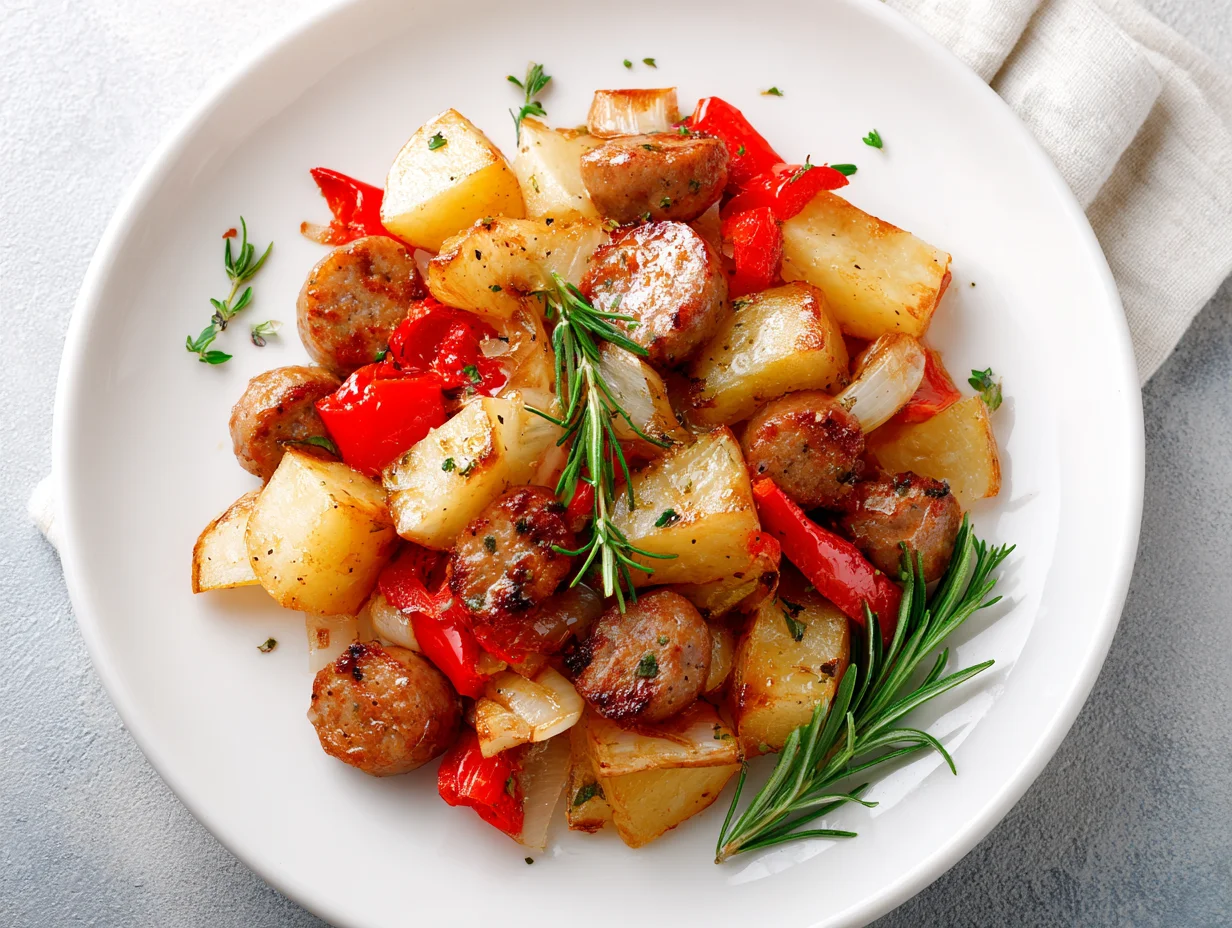 Sausage and Potatoes Skillet