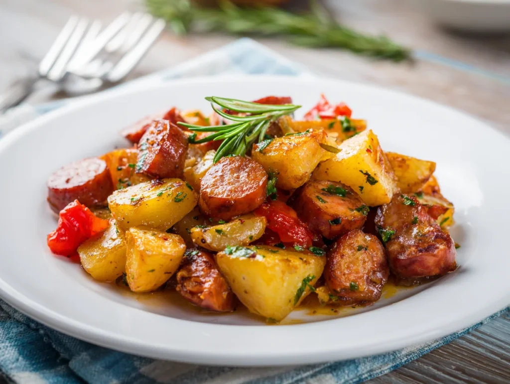 Sausage and Potatoes Skillet