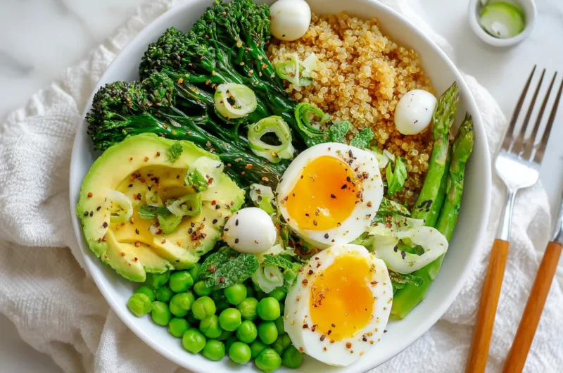 Fresh Spring Quinoa Bowl Recipe
