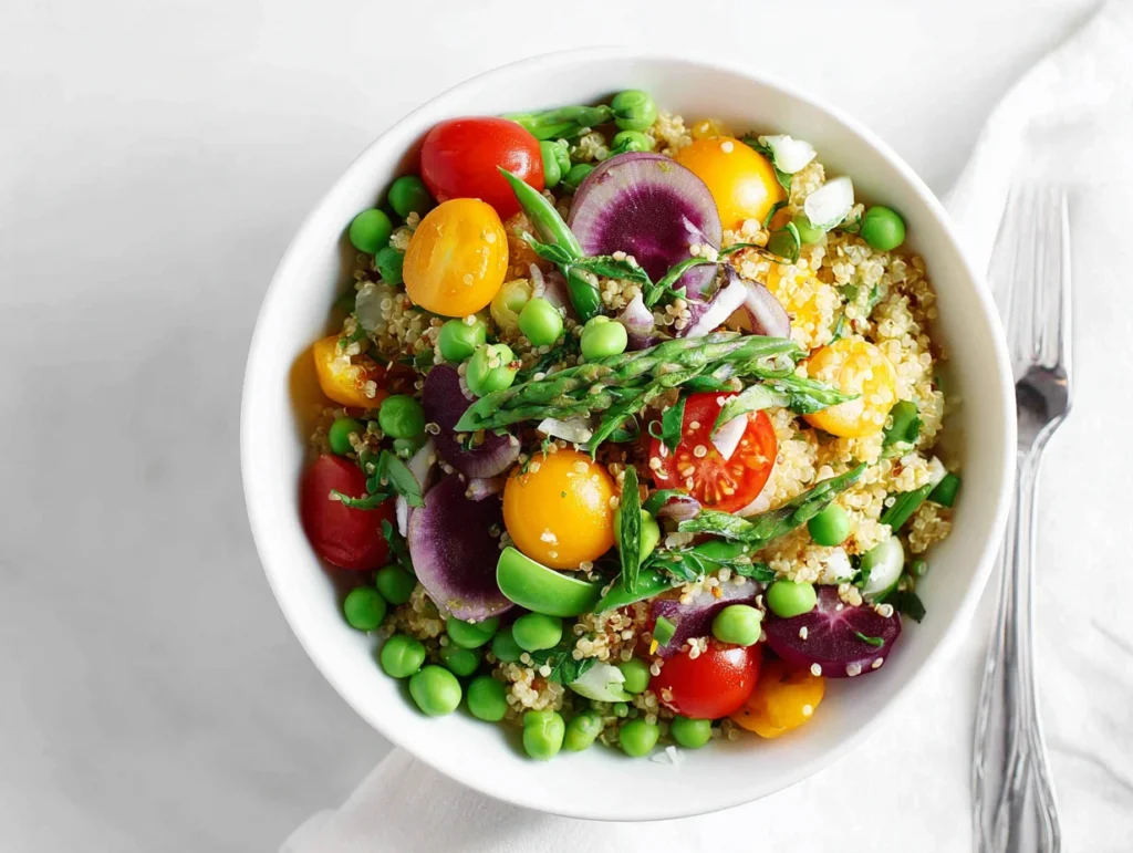 Spring Quinoa Bowl