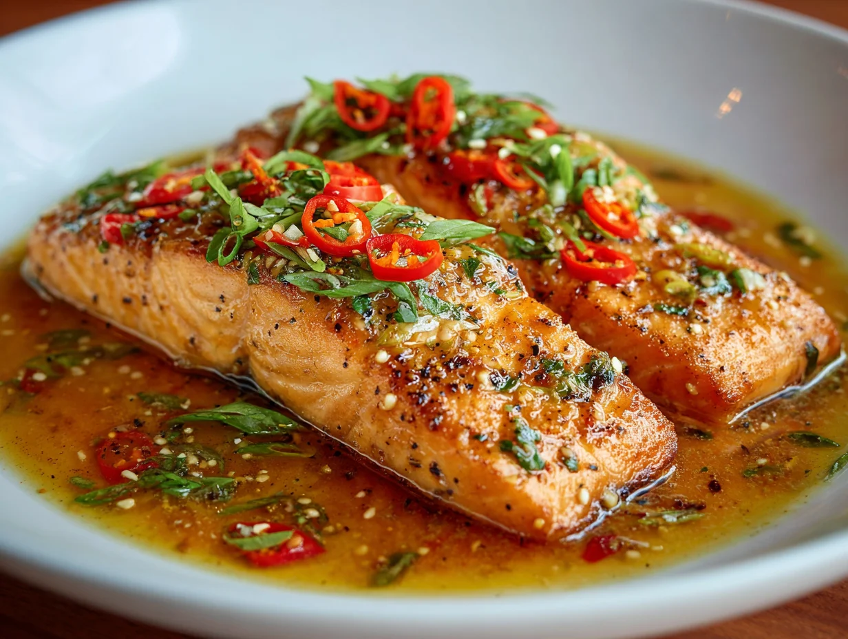 Sweet Chili Garlic Salmon