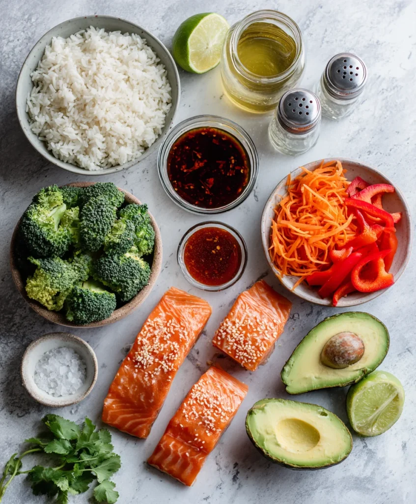 Sweet Chili Salmon Bowl
