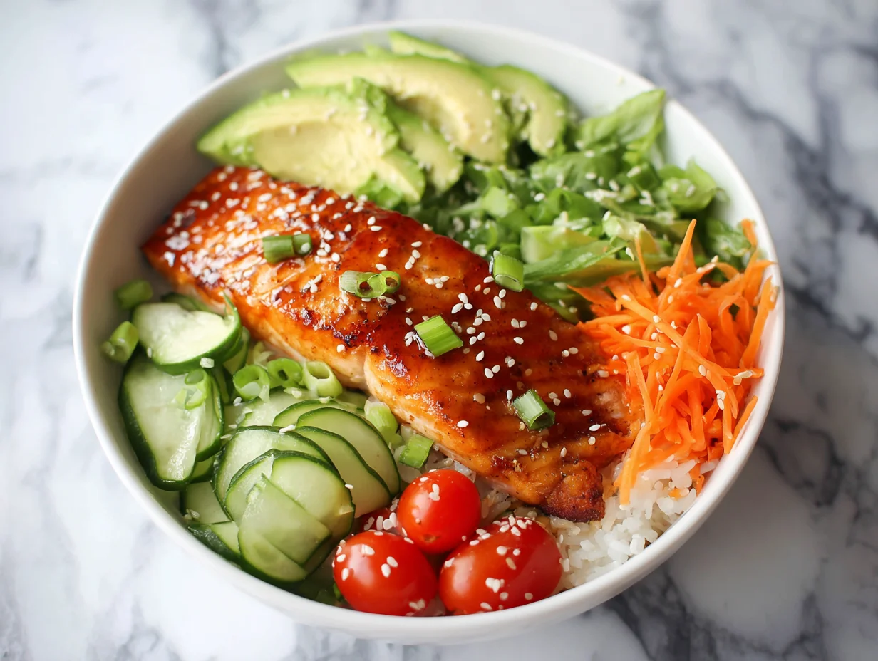 Sweet Chili Salmon Bowl