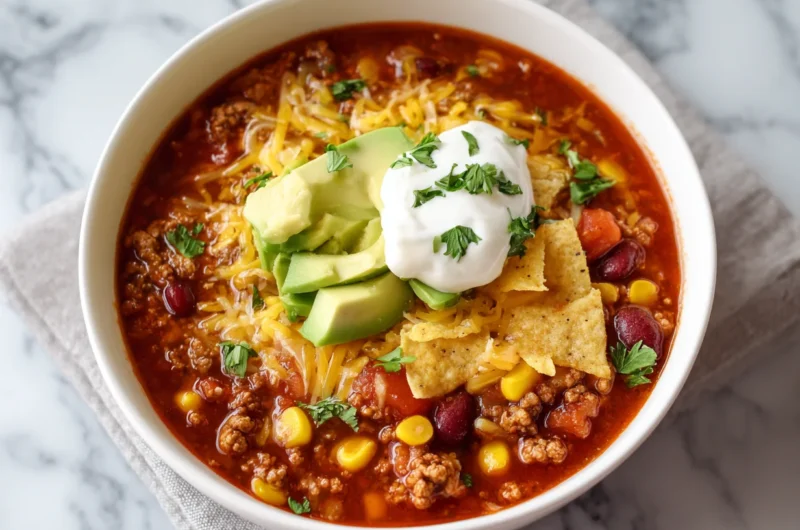 Hearty Taco Soup Recipe
