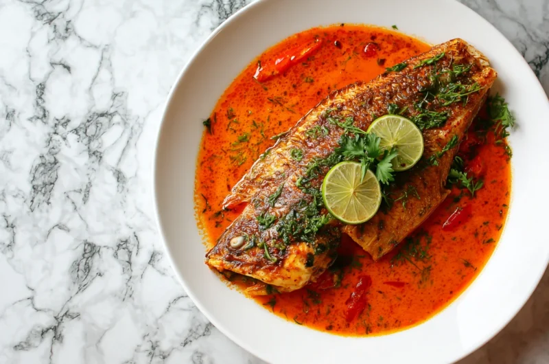Tender Tilapia with Roasted Pepper Sauce Recipe