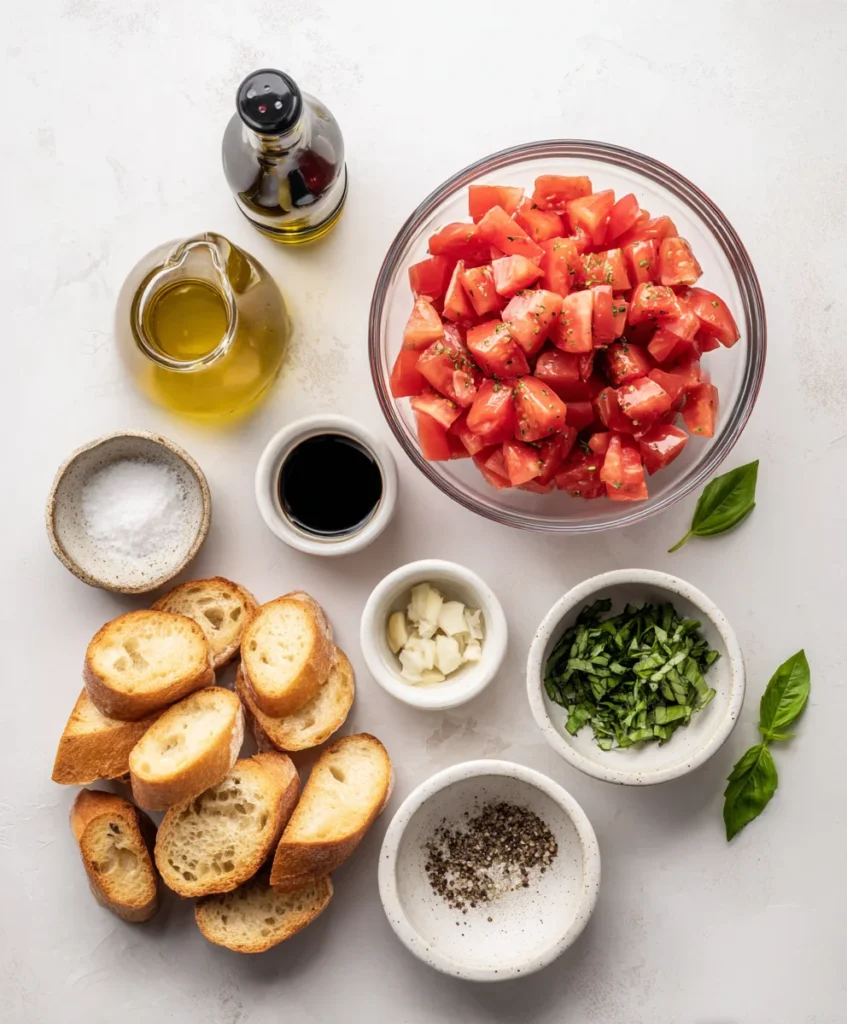 Tomato Basil Bruschetta
