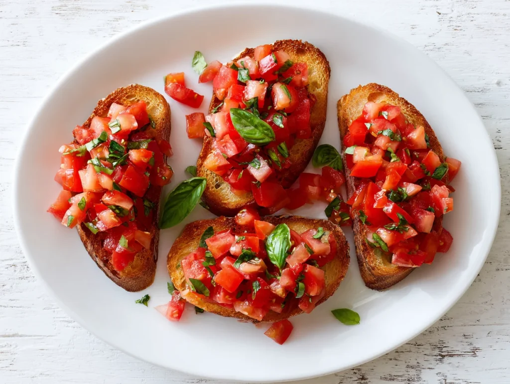 Tomato Basil Bruschetta