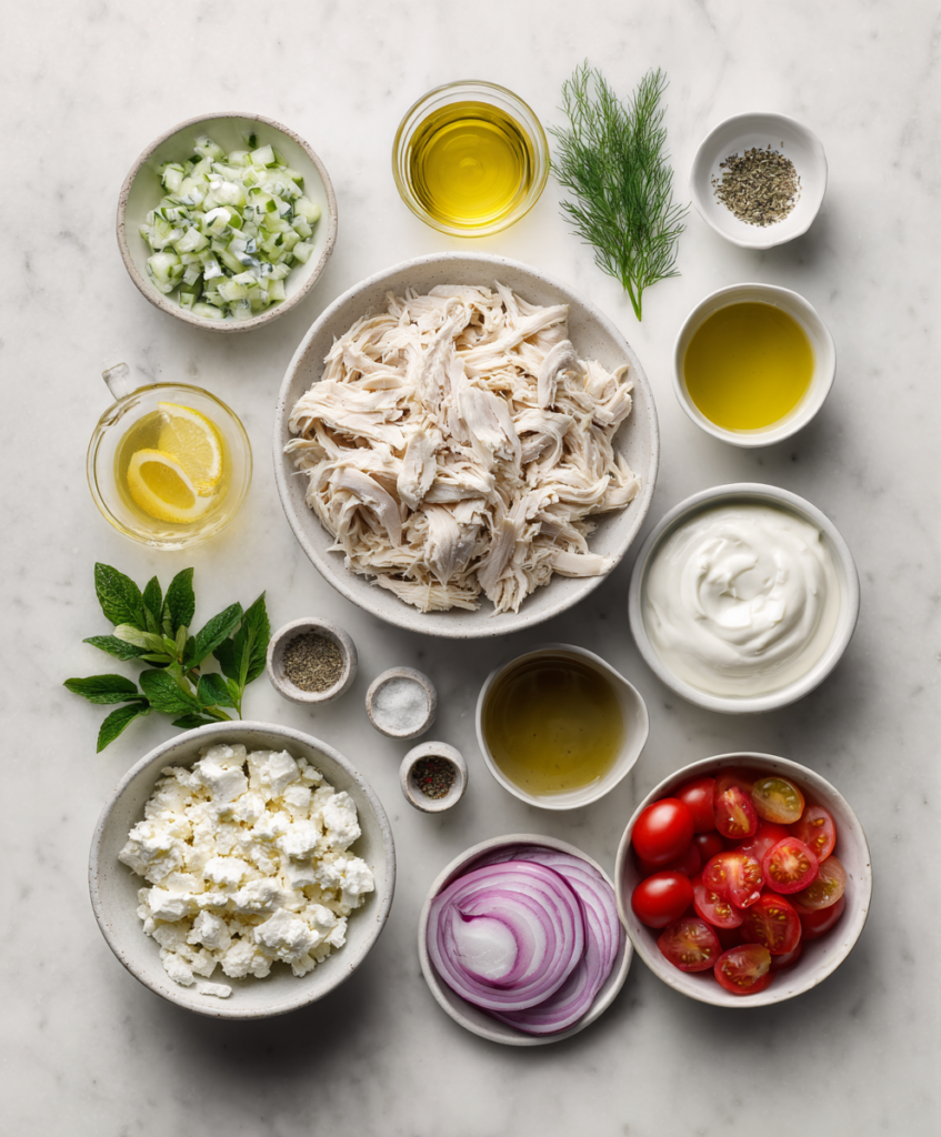 Tzatziki Chicken Salad