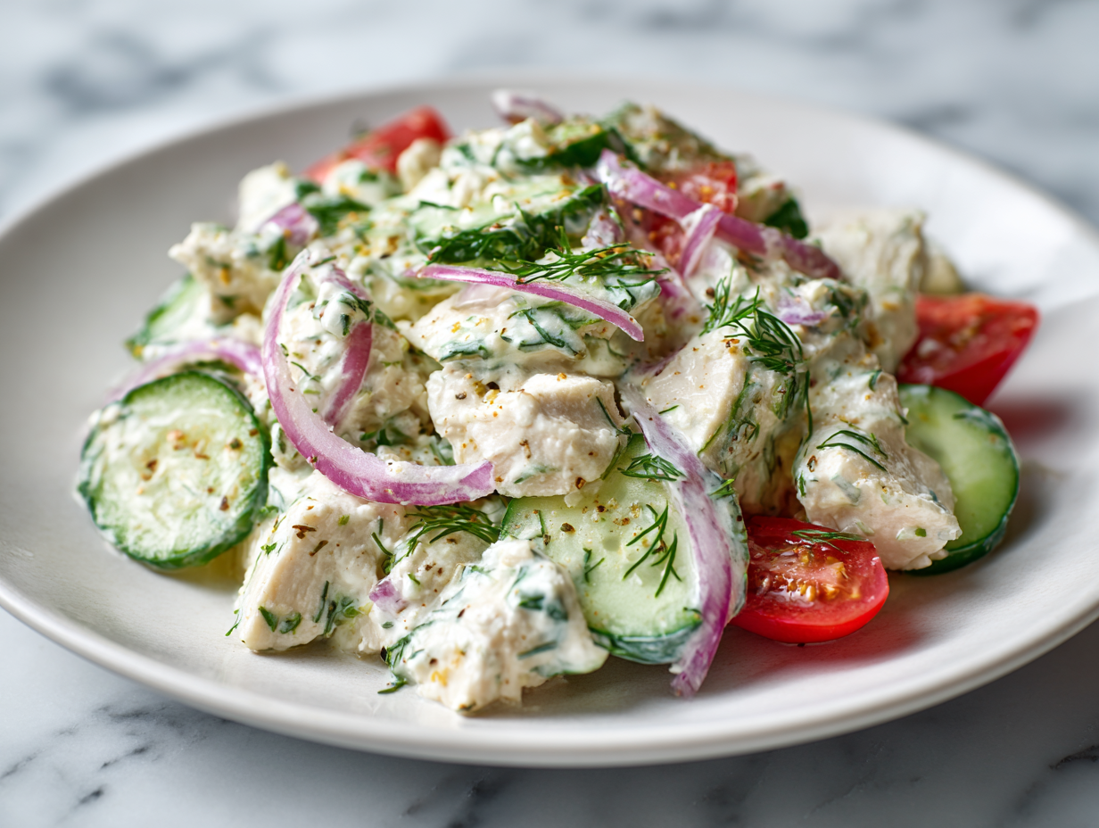 Tzatziki Chicken Salad