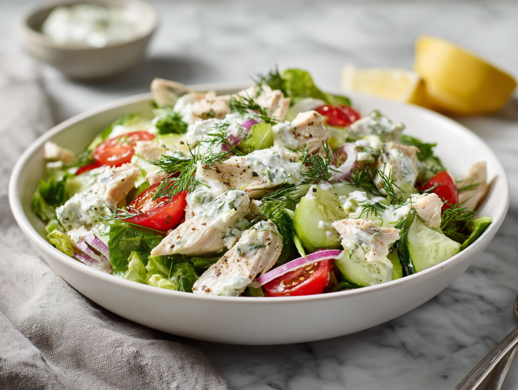 Tzatziki Chicken Salad