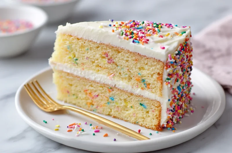 Classic Vanilla Cake Recipe