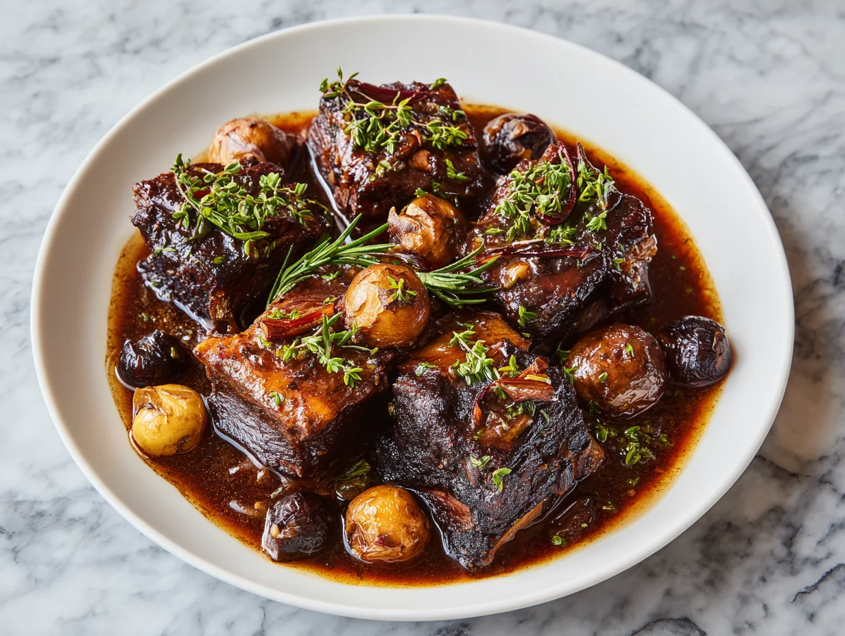 Wine Braised Short Ribs
