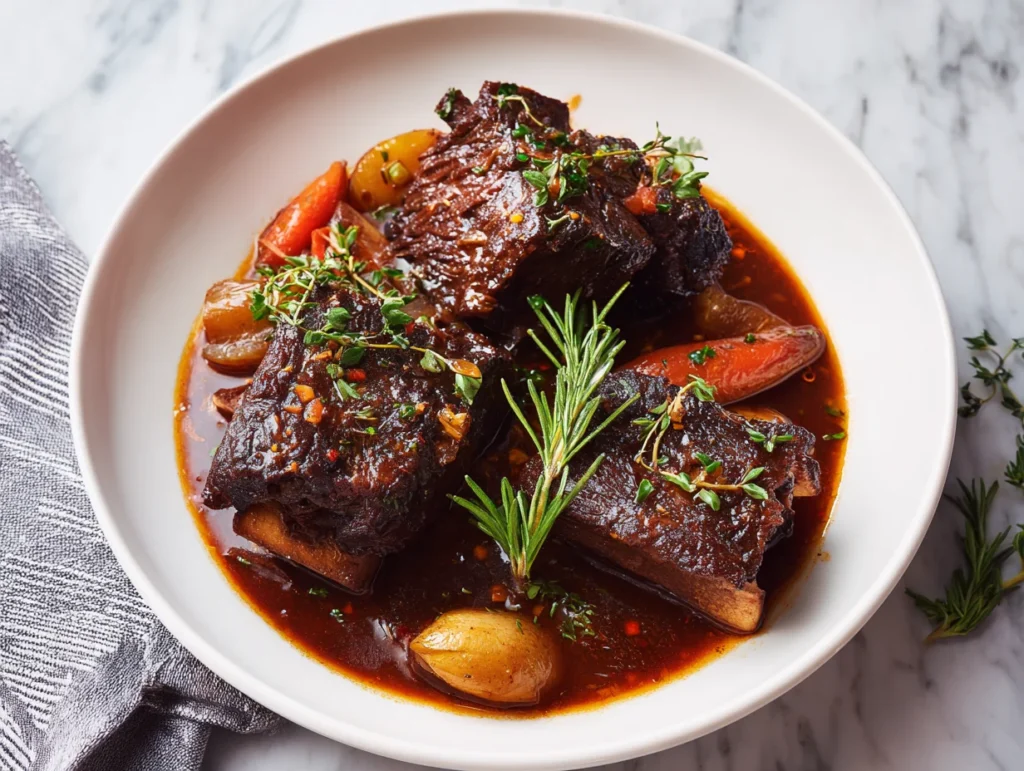 Wine Braised Short Ribs