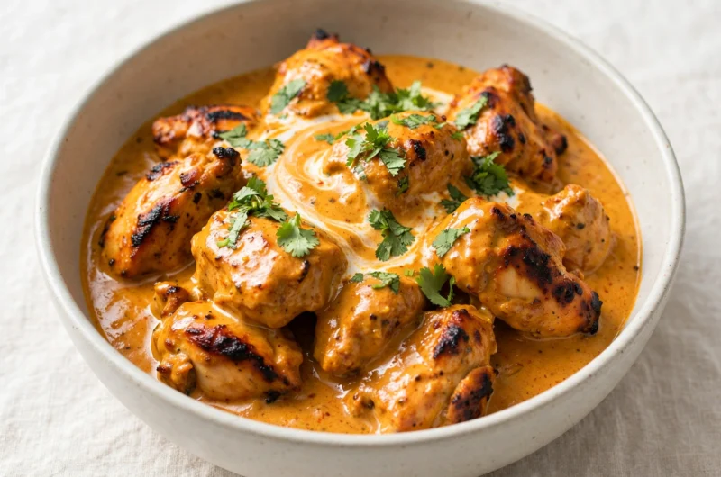 Chicken Tikka Masala With Tender Chicken