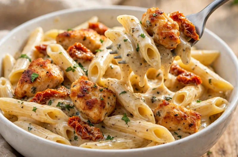 Marry Me Chicken Pasta Recipe With Creamy Sauce
